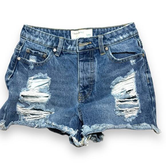 Banjara 1/24 High Rise Jean Shorts - Picture 1 of 4